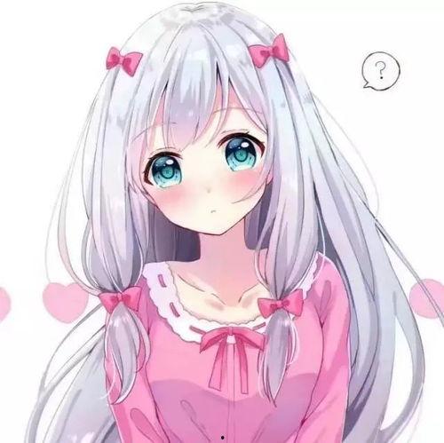 动漫女孩图片,梦幻色彩下的青春旋律